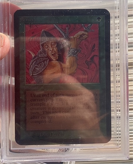 1993 Magic: The Gathering Berserk — front