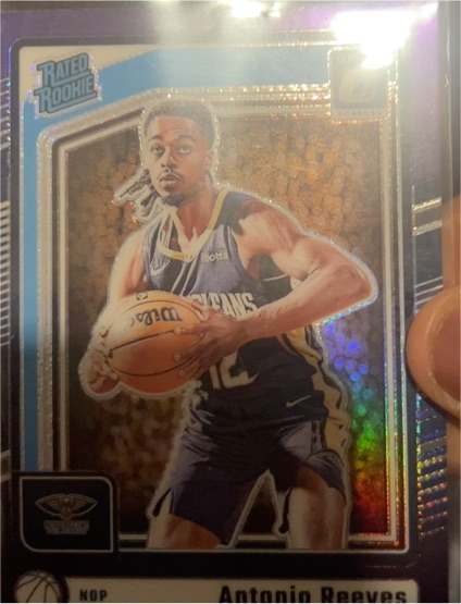 2024-25 Donruss Optic #266 Antonio Reeves — front
