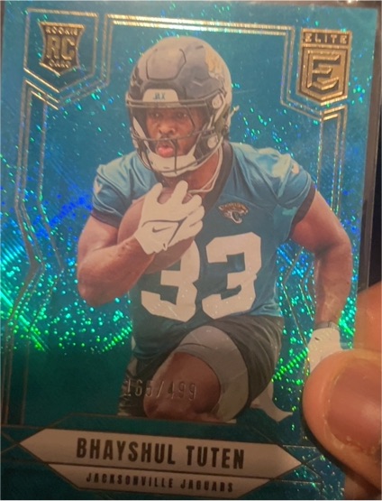 2025 Donruss Elite #183 Bhayshul Tuten — front