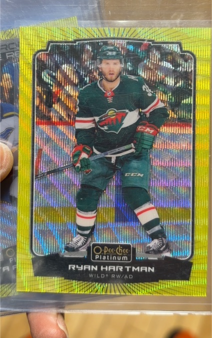 2022-23 O-Pee-Chee Platinum Ryan Hartman — front