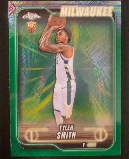 2024-25 Topps Chrome #196 Tyler Smith — front
