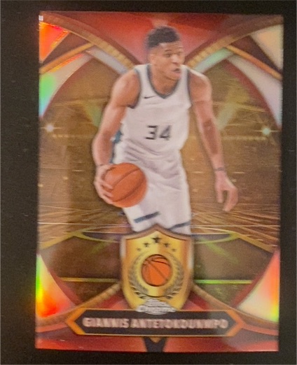 2024-25 Topps Chrome Ball of Duty #BOD-12 Giannis Antetokounmpo — front