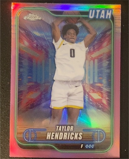 2024-25 Topps Chrome #31 Taylor Hendricks — front