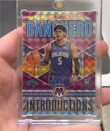 2022-23 Panini Mosaic Introductions #2 Paolo Banchero — front