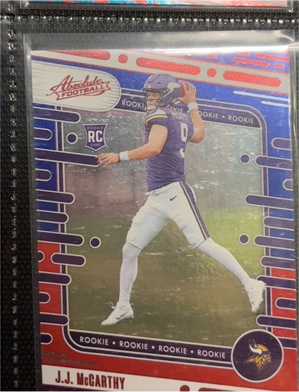 2024 Panini Absolute #110 J.J. McCarthy — front
