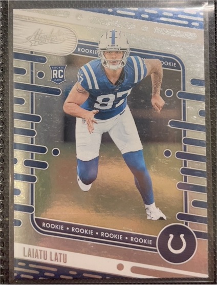 2024 Panini Absolute #115 Laiatu Latu — front
