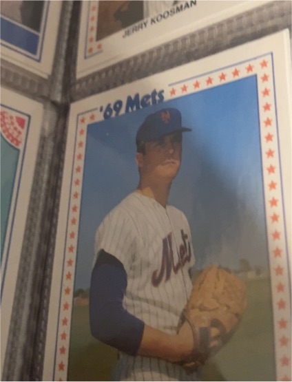 1987 TCMA 1969 New York Mets #6 Tug McGraw — front