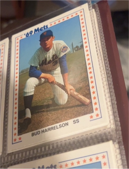 1987 TCMA 2-1969 Bud Harrelson — front