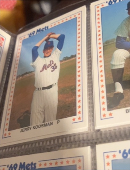 1969 Topps #35 Jerry Koosman — front