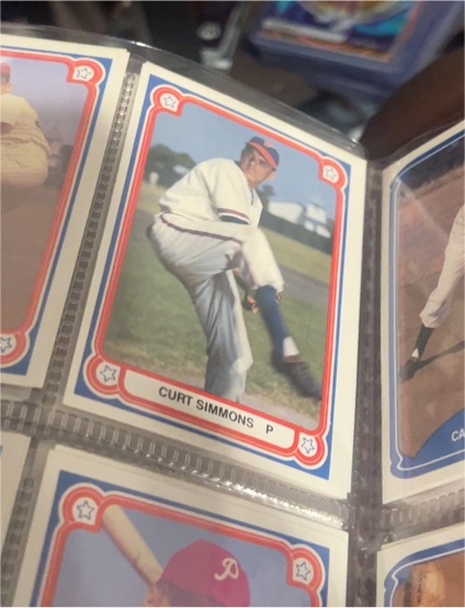 1987 TCMA # Curt Simmons — front