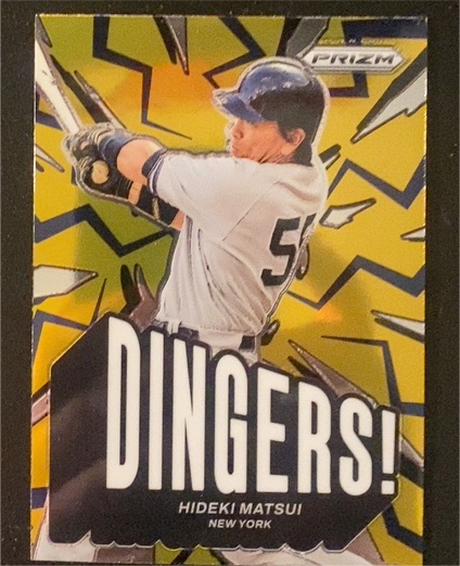 2025 Panini Prizm #3 Hideki Matsui Dingers! — front