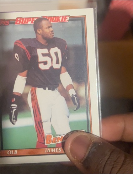 1991 Topps #251 James Francis — front