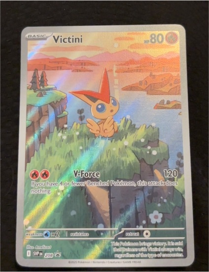 2025 Pokémon SVP 208 Victini — front