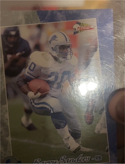 1993 Pacific #106 Barry Sanders — front