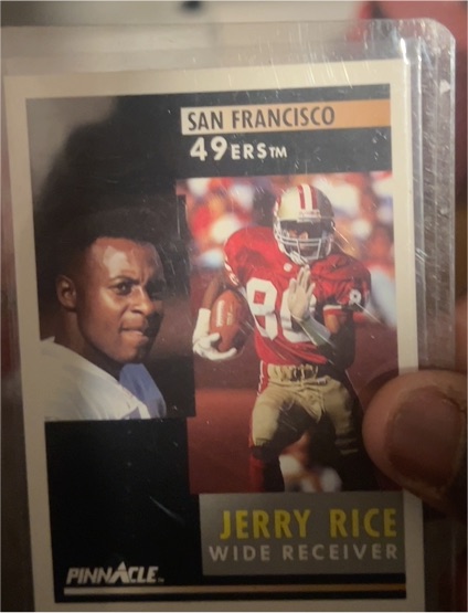 1991 Pinnacle #103 Jerry Rice — front