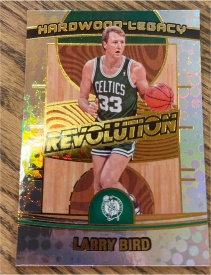 2024-25 Panini Revolution #18 Larry Bird Hardwood Legacy — front