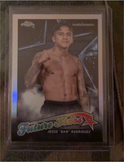 2024 Topps Chrome Boxing #FS-3 Jesse Bam Rodriguez Future Stars Refractor — front