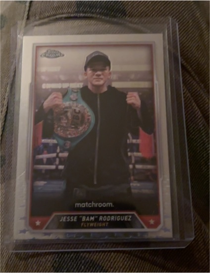 2024 Topps Chrome Boxing #61 Jesse Bam Rodriguez — front
