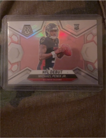 2024 Panini Mosaic #274 Michael Penix Jr. NFL Debut — front