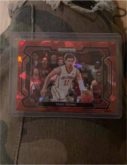 2024 Panini Prizm Draft Picks #49 Trae Young — front