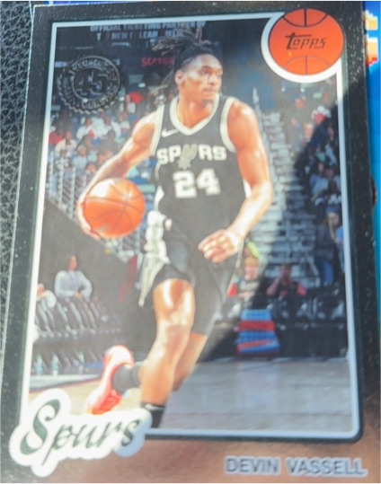 2025-26 Topps #80BK-7 Devin Vassell — front