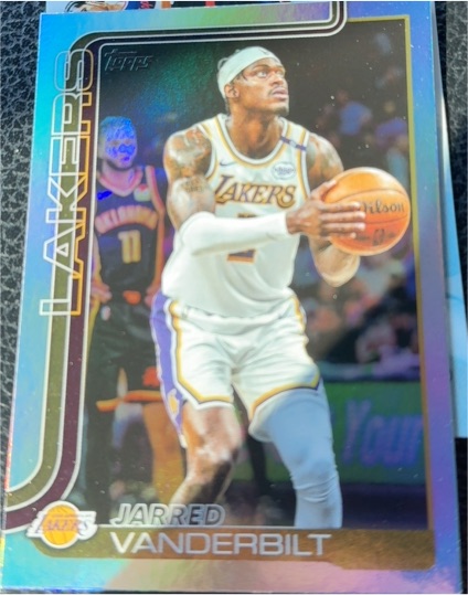 2025-26 Topps #155 Jarred Vanderbilt — front