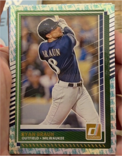 2025 Donruss #59 Ryan Braun — front