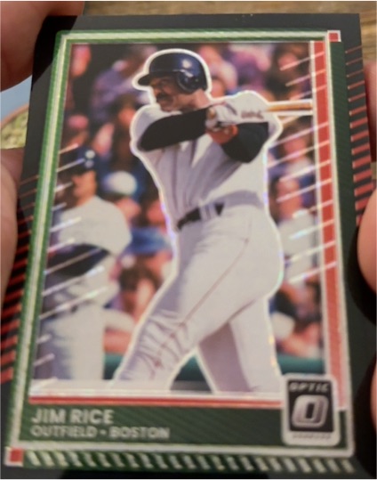 2025 Panini Donruss Optic #34 Jim Rice — front