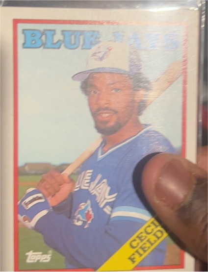 1988 Topps #618 Cecil Fielder — front