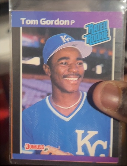 1989 Donruss #45 Tom Gordon — front