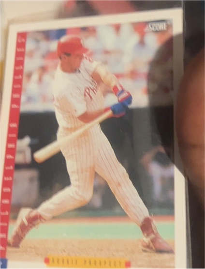 1993 Score #276 Todd Pratt — front