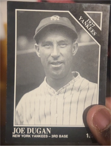 1991 Conlon Collection #112 Joe Dugan — front