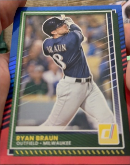2025 Donruss #59 Ryan Braun — front