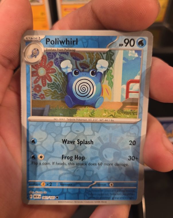2023 Pokemon Scarlet & Violet 151 #061 Poliwhirl — front