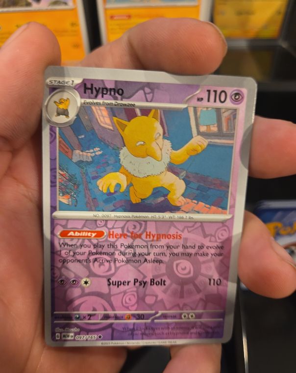 2023 Pokémon 151 #097 Hypno — front