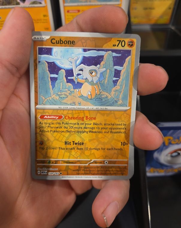 2023 Pokémon Scarlet & Violet 151 #104 Cubone — front