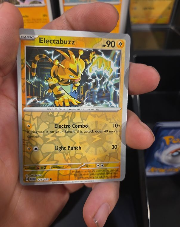 2023 Pokemon Scarlet & Violet 151 #125 Electabuzz — front