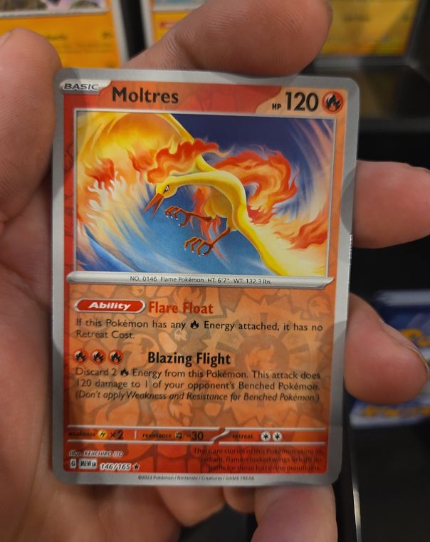 2023 Pokémon Scarlet & Violet 151 #146 Moltres — front