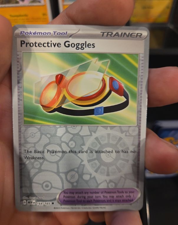 2023 Pokémon Scarlet & Violet 151 #164 Protective Goggles — front