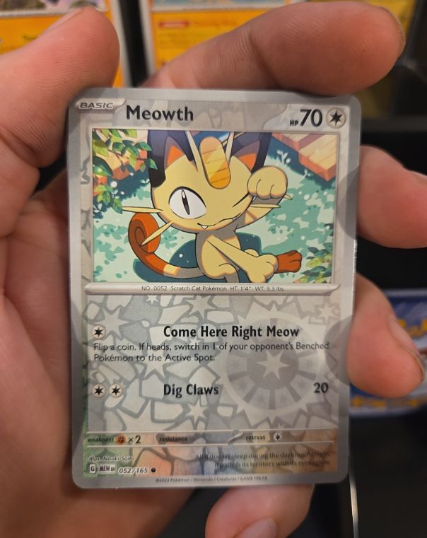 2023 Pokémon Scarlet & Violet 151 #052 Meowth — front