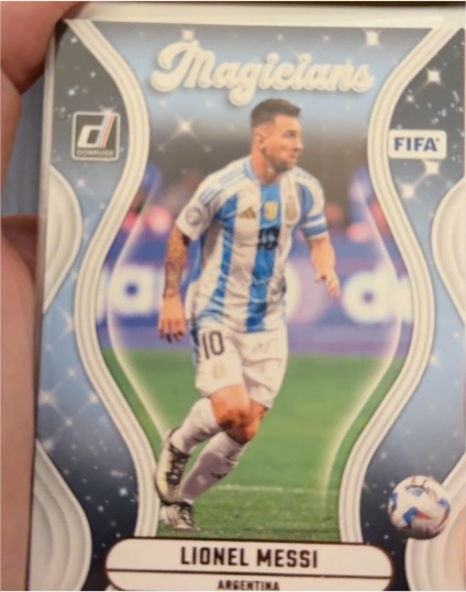 2024-25 Panini Donruss Soccer #10 Lionel Messi Magicians — front
