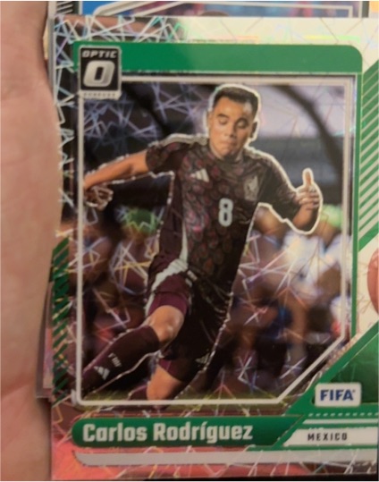 2024-25 Panini Donruss Optic #43 Carlos Rodríguez — front