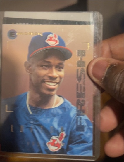 1995 Skybox Emotion #34 Kenny Lofton — front