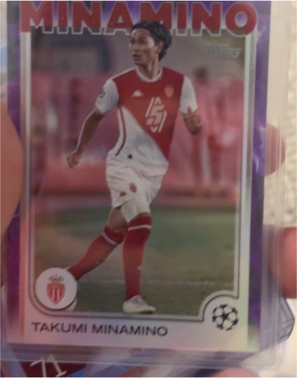 2024-25 Topps UEFA Club Competitions #57 Takumi Minamino — front