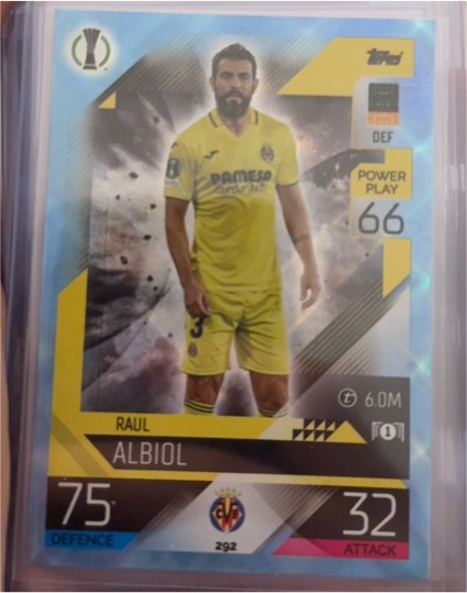 2022-23 Topps Match Attax #292 Raul Albiol — front
