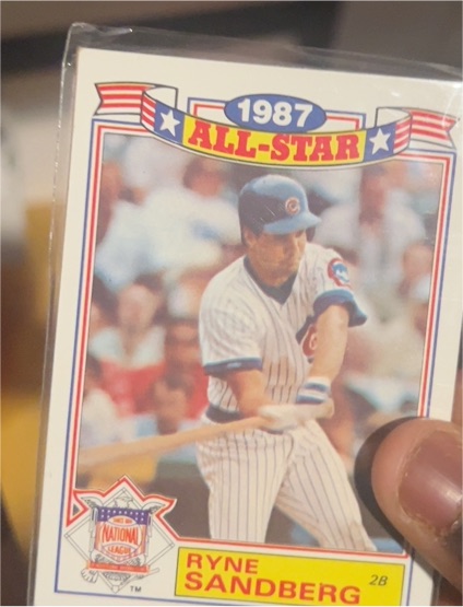1988 Topps #14 Ryne Sandberg — front