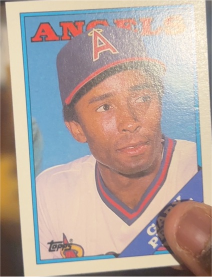 1988 Topps #71 Gary Pettis — front