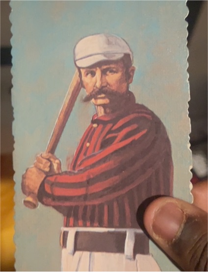 1984 Galasso Hall of Famers Deckle Edge #6 Napoleon Lajoie — front