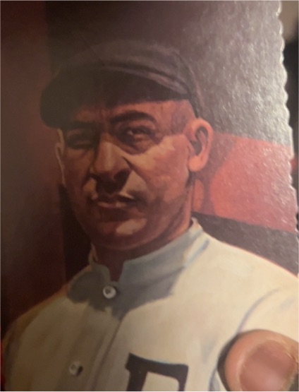 1984 Galasso Baseball HOFer Ron Lewis 3x5 Large Deckle Edge #14 Grover Alexander — front