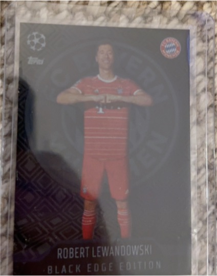2022-23 Topps Match Attax Black Edge Edition #467 Robert Lewandowski — front